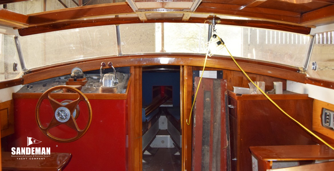 HAGG 36 TWIN SCREW MOTOR YACHT 1963 - PROJECT COMPLETION