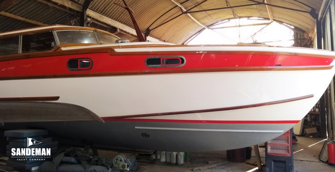 HAGG 36 TWIN SCREW MOTOR YACHT 1963 - PROJECT COMPLETION