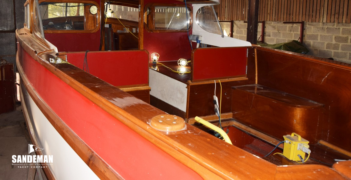 HAGG 36 TWIN SCREW MOTOR YACHT 1963 - PROJECT COMPLETION