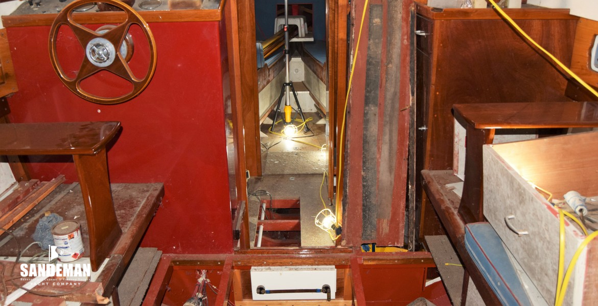 HAGG 36 TWIN SCREW MOTOR YACHT 1963 - PROJECT COMPLETION