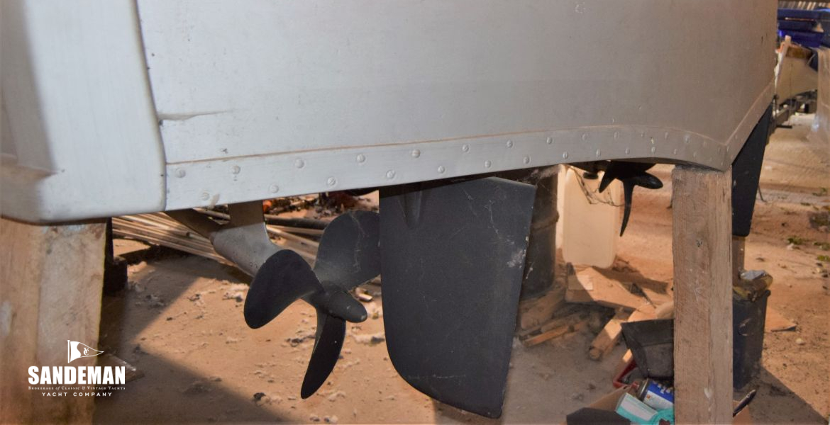 HAGG 36 TWIN SCREW MOTOR YACHT 1963 - PROJECT COMPLETION
