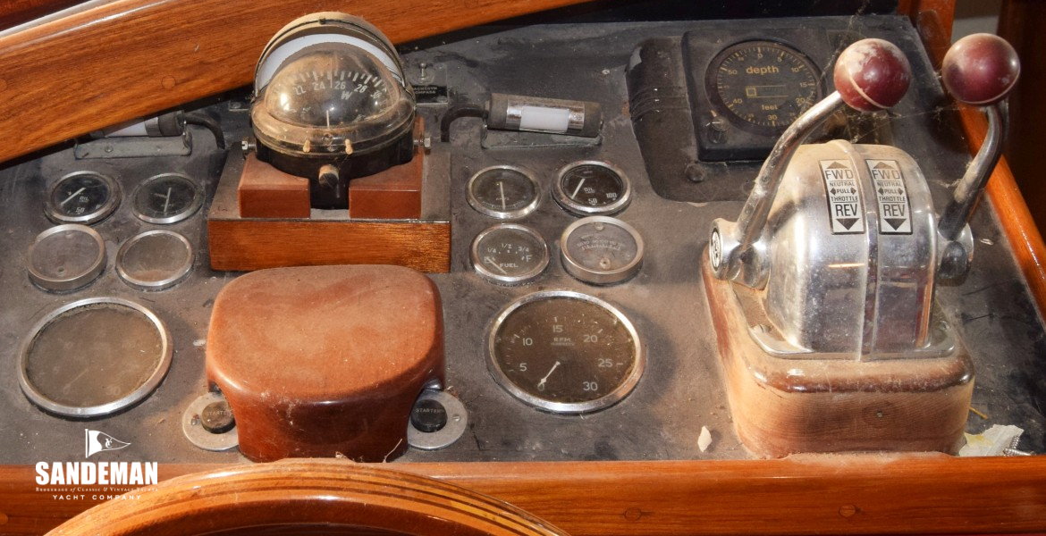 HAGG 36 TWIN SCREW MOTOR YACHT 1963 - PROJECT COMPLETION
