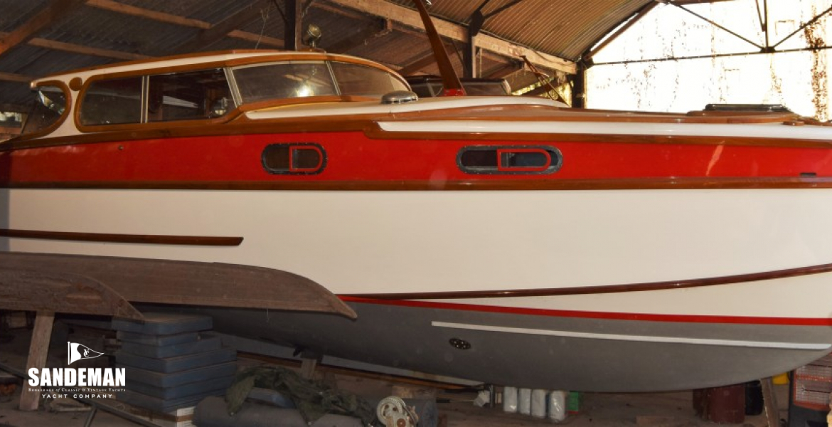HAGG 36 TWIN SCREW MOTOR YACHT 1963 - PROJECT COMPLETION
