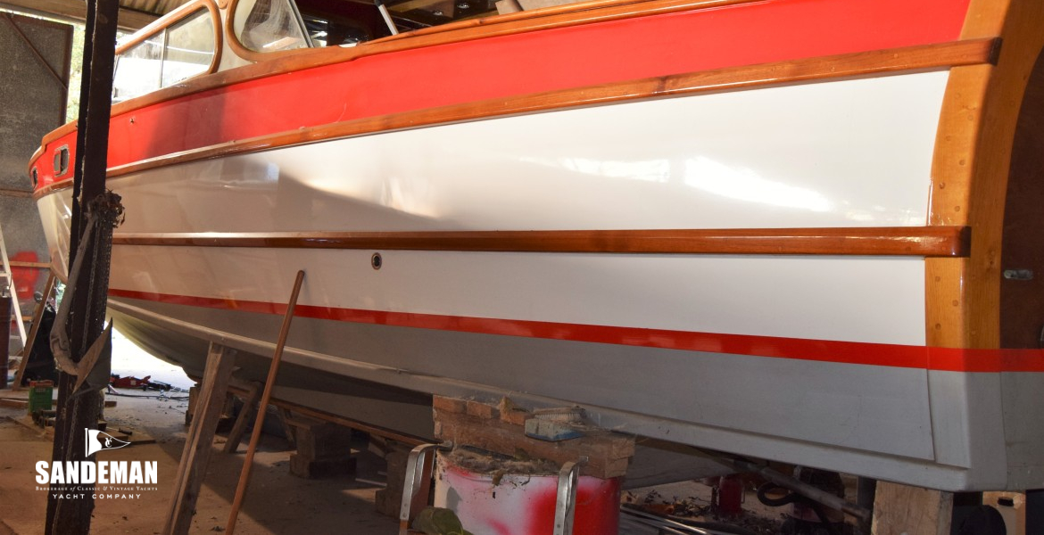 HAGG 36 TWIN SCREW MOTOR YACHT 1963 - PROJECT COMPLETION