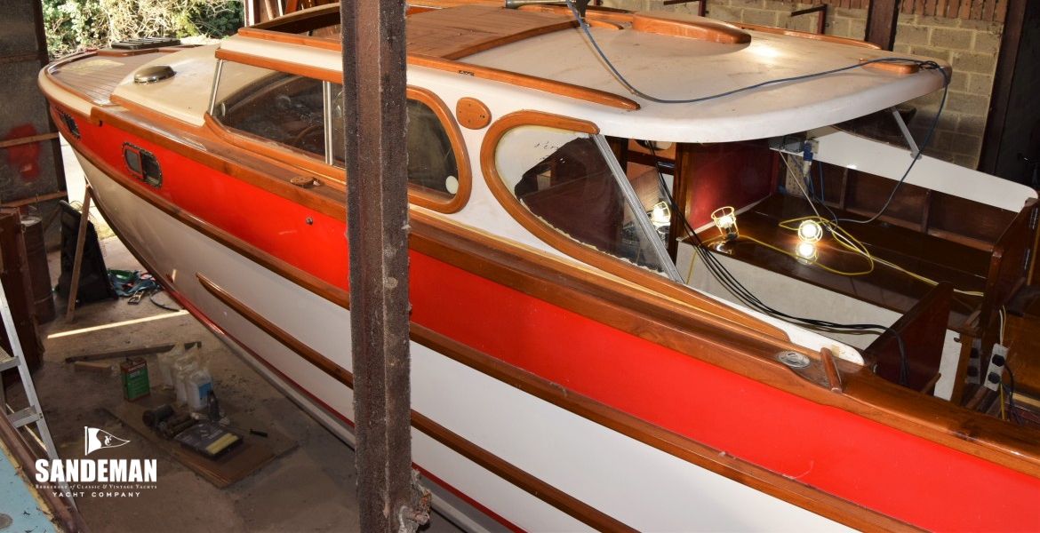 HAGG 36 TWIN SCREW MOTOR YACHT 1963 - PROJECT COMPLETION