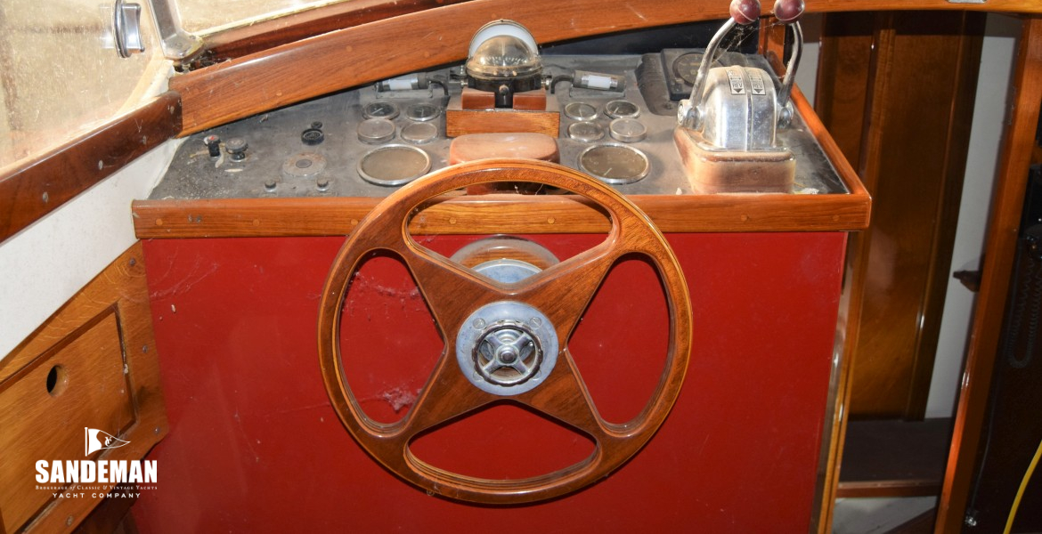 HAGG 36 TWIN SCREW MOTOR YACHT 1963 - PROJECT COMPLETION
