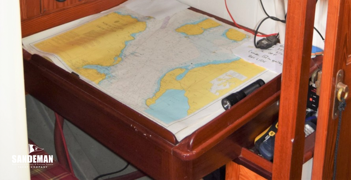Navigation area view forward to port