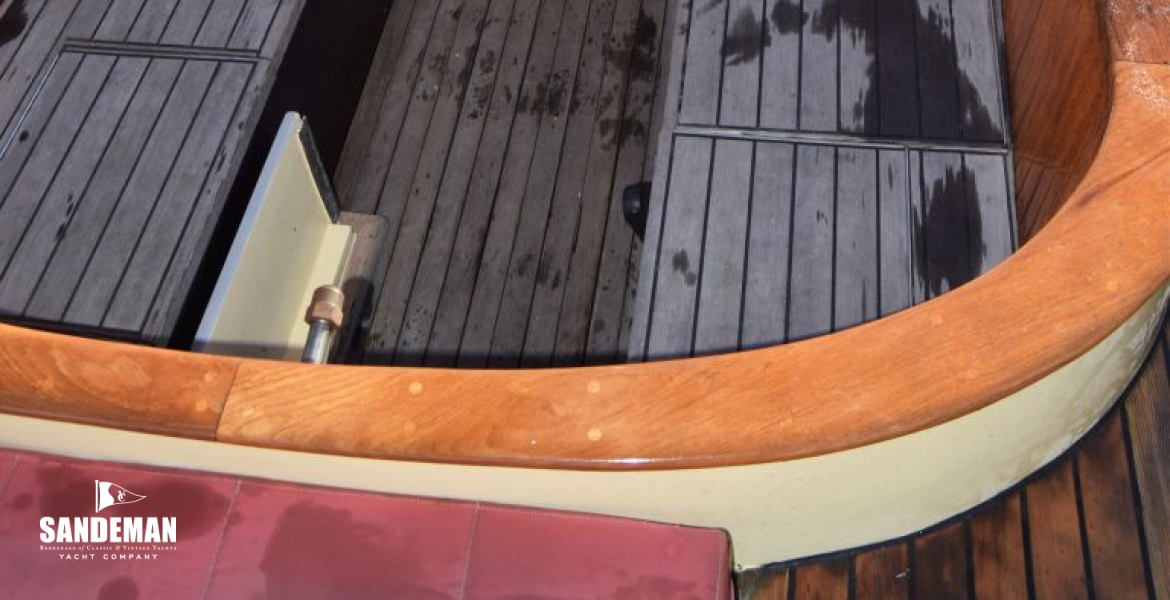 View forward from aft deck