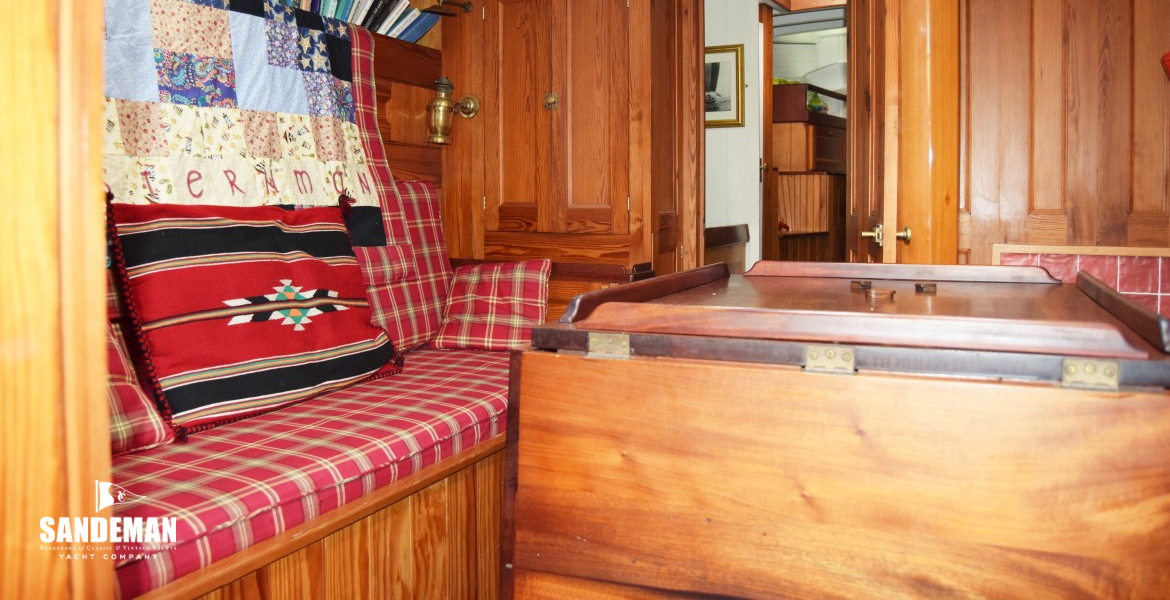 Saloon view forward to port