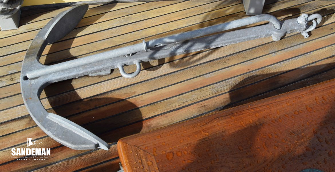 75 lb / 39 kg Fisherman anchor