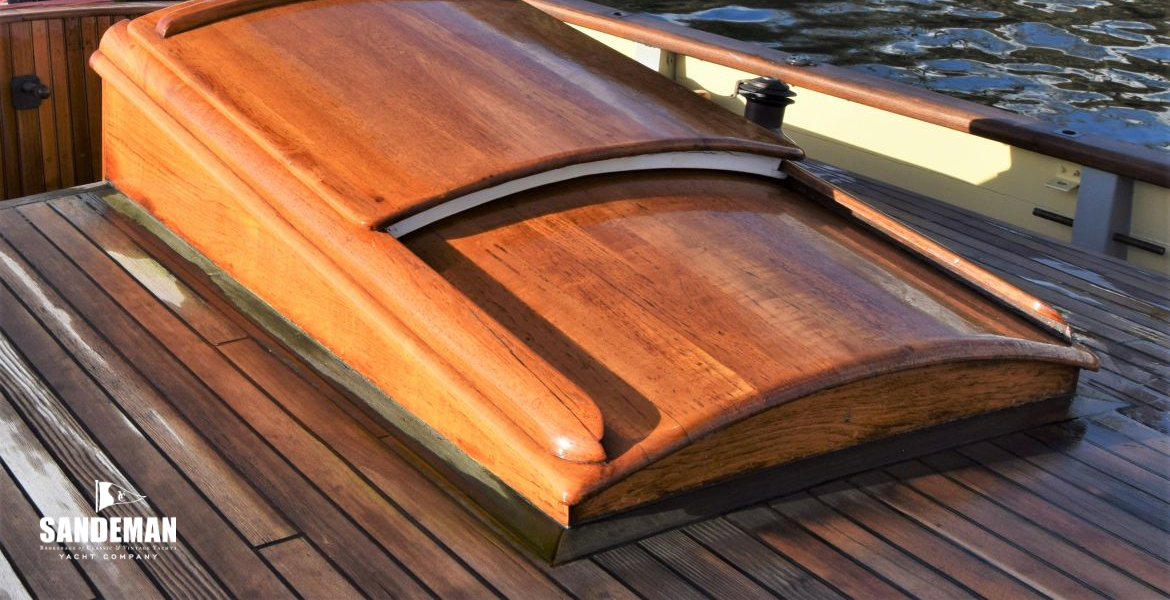 Companionway hatch view aft