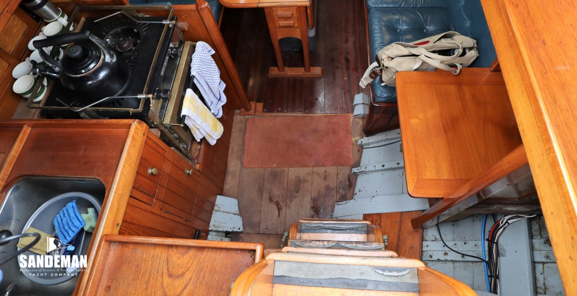 View to lobby from companionway