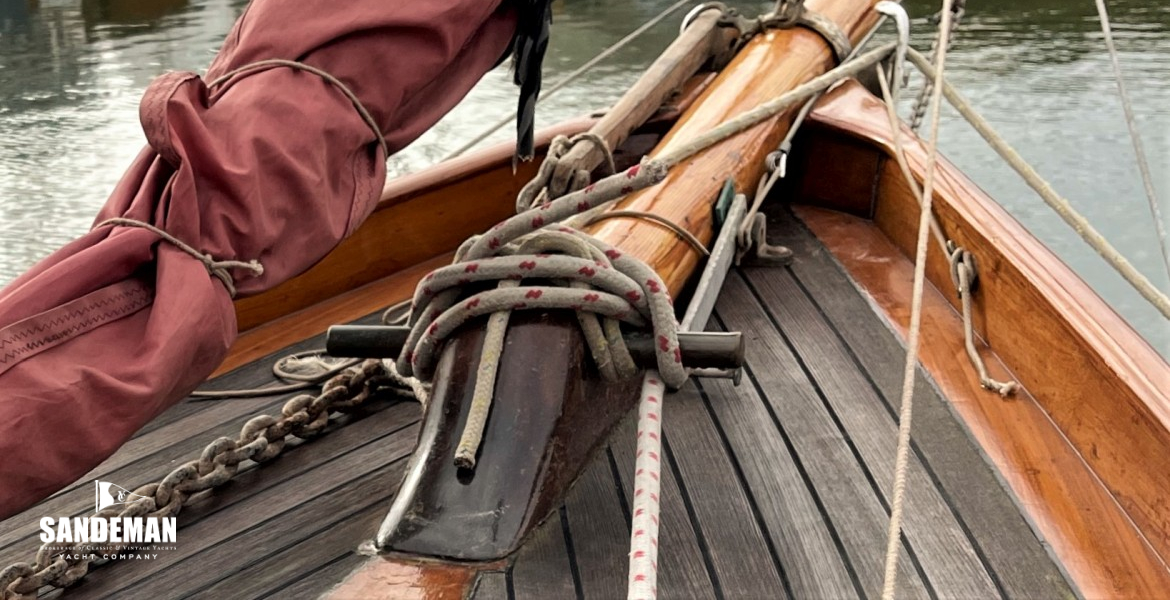 Bowsprit bits and stemhead