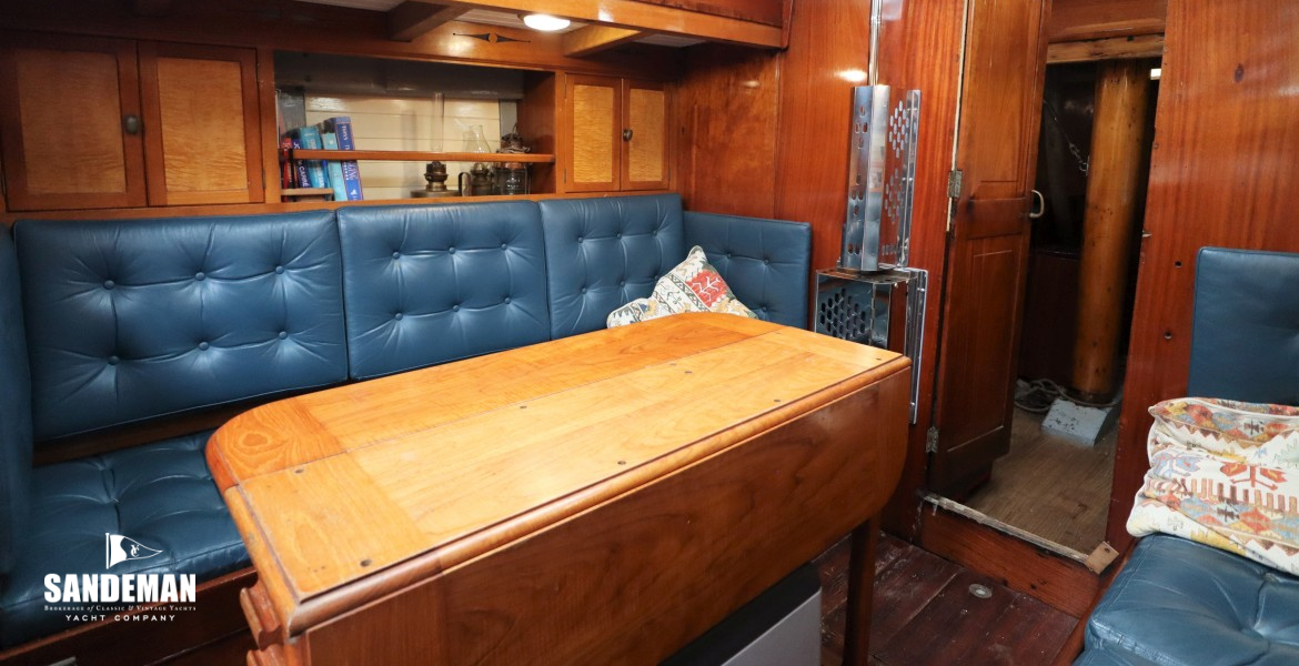 Saloon view forward to port
