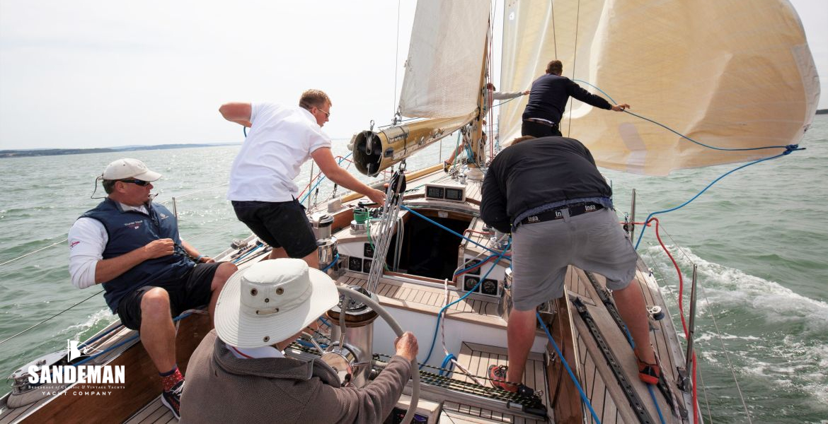 View from the helm