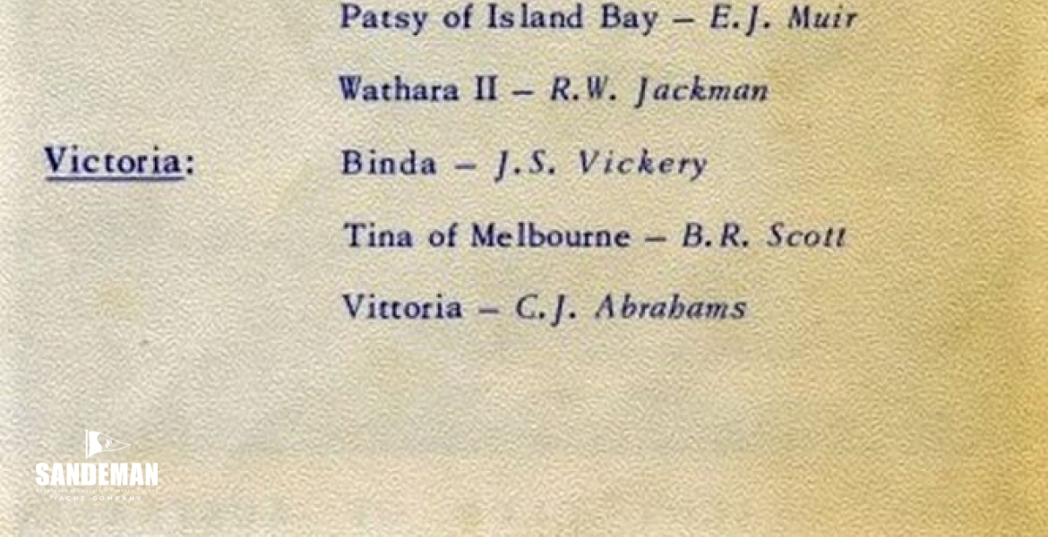 Southern Cross Cup teams 1971