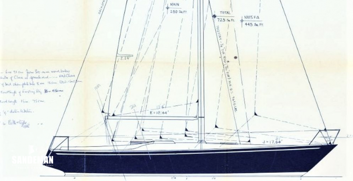 Original S&S Sail Plan
