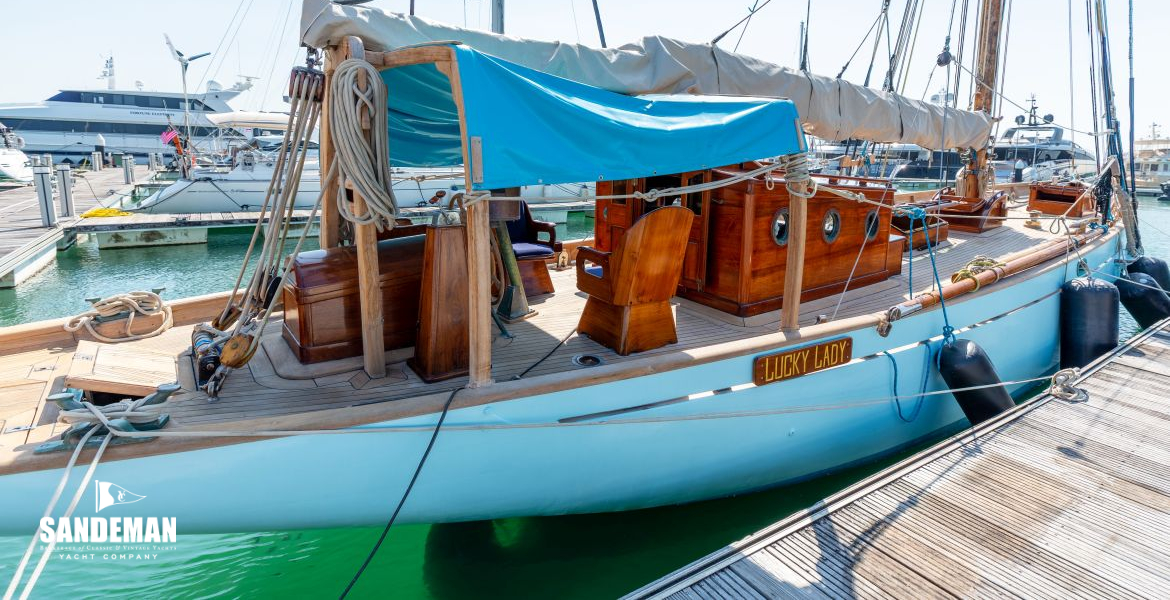 View forward from starboard