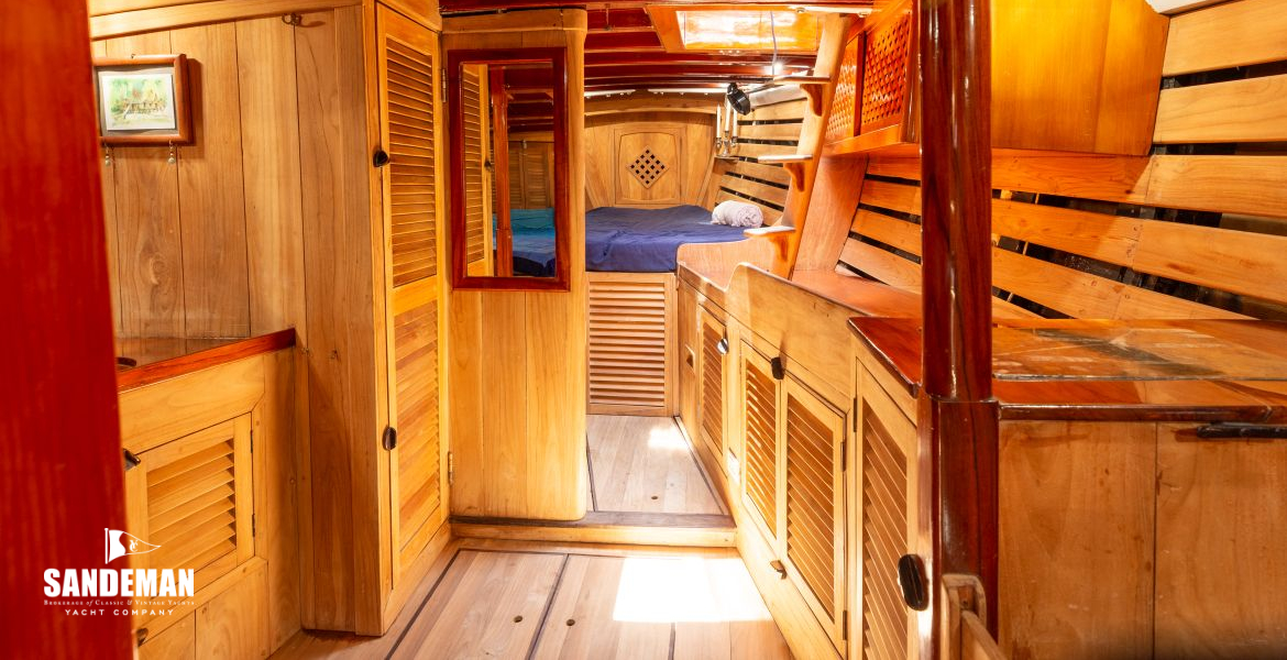 Main cabin view forward