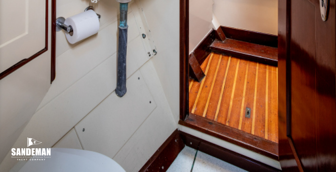 58 FT RICHARD O. DAVIS/ HENRY B. NEVINS MOTORSAILER 1950