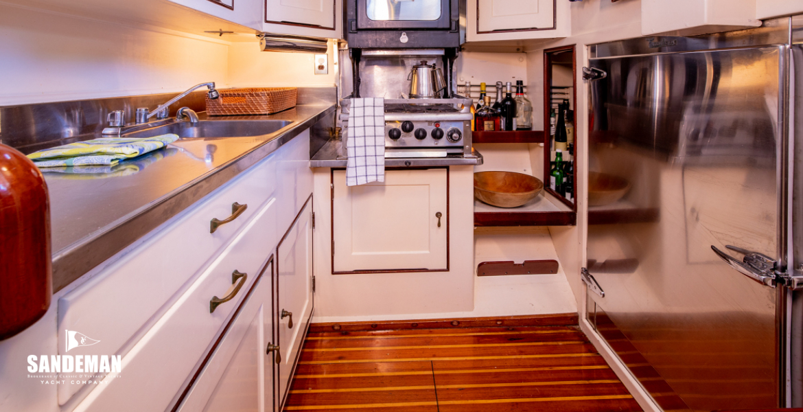 Galley view to starboard
