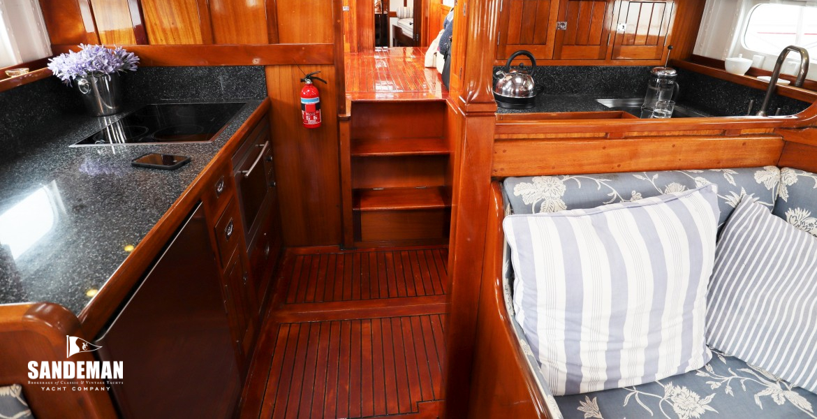 Galley at forward saloon