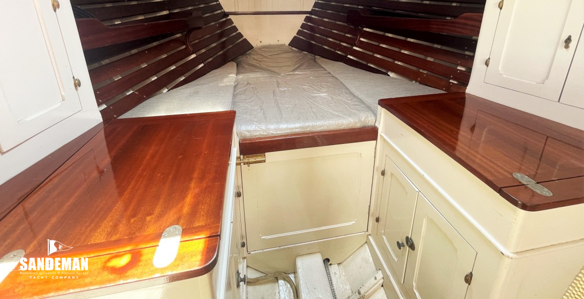 View forward towards fore cabin