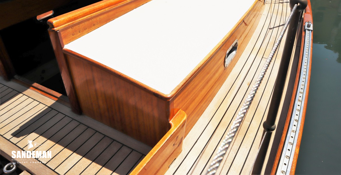 View forward over trunk cabin