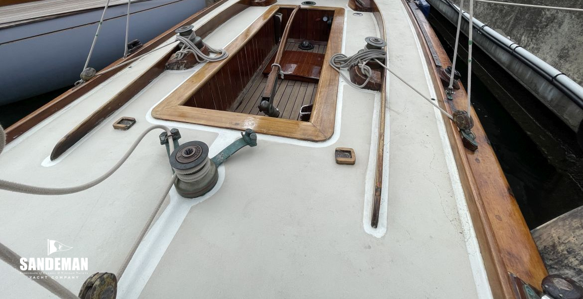 From aft deck view forward