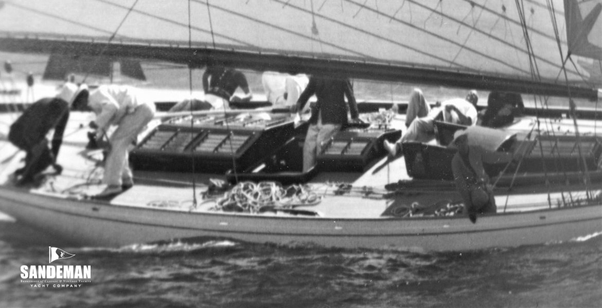 Original 9ft/ 2.7m tiller & small cockpit