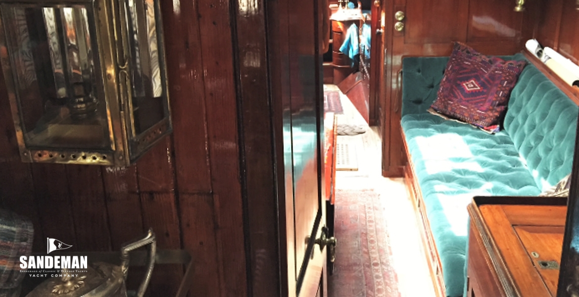 Galley view aft to saloon