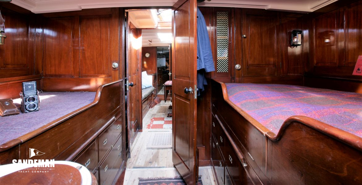 Aft stateroom view forward