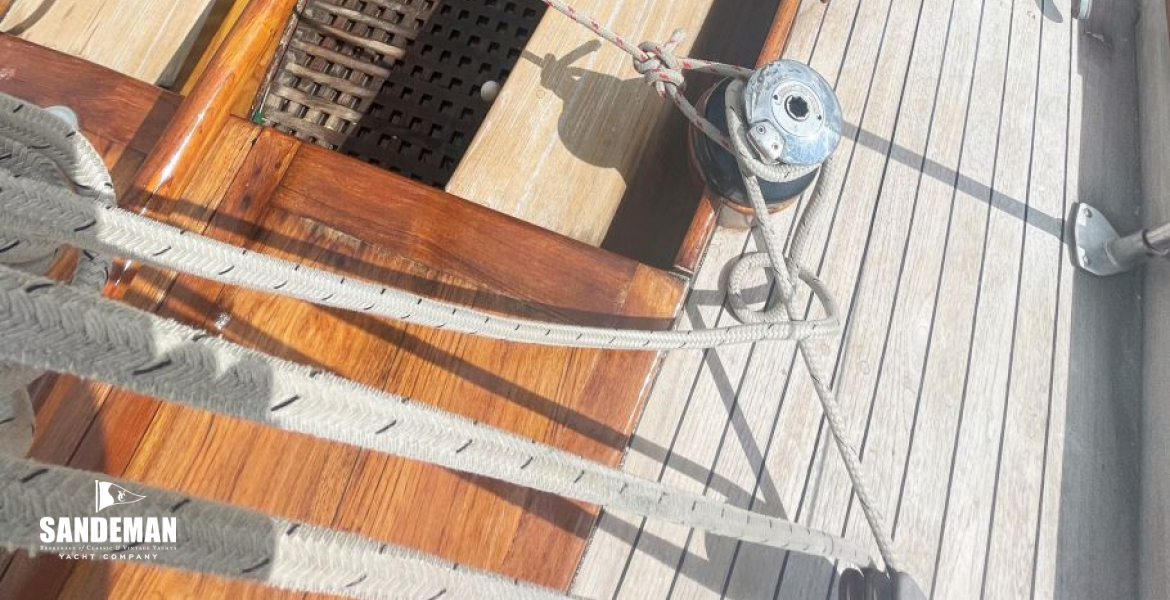 View forward over cockpit