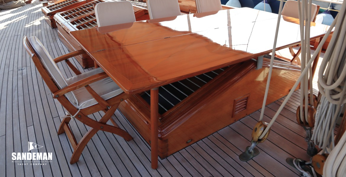 Mid deck view forward