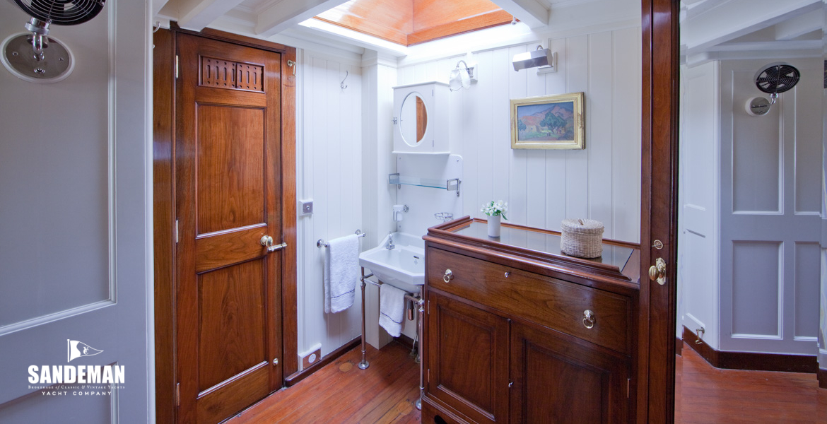 Starboard forward state room [Photo: Bruce Thomas]