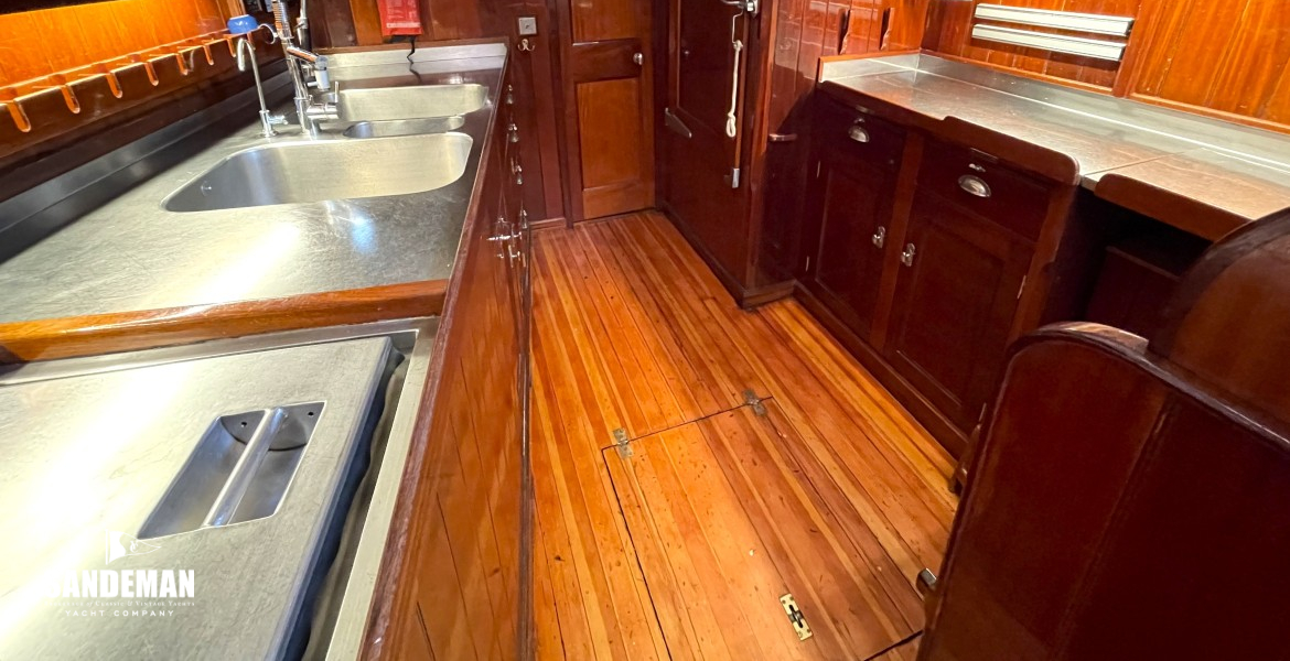 Galley view forward