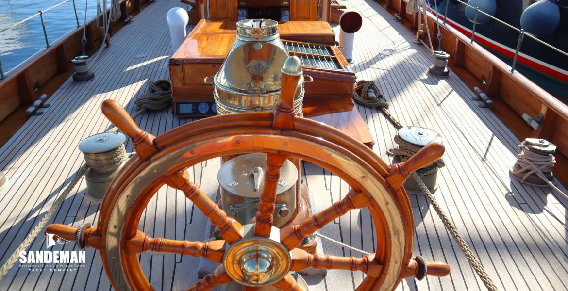 View from the helm 