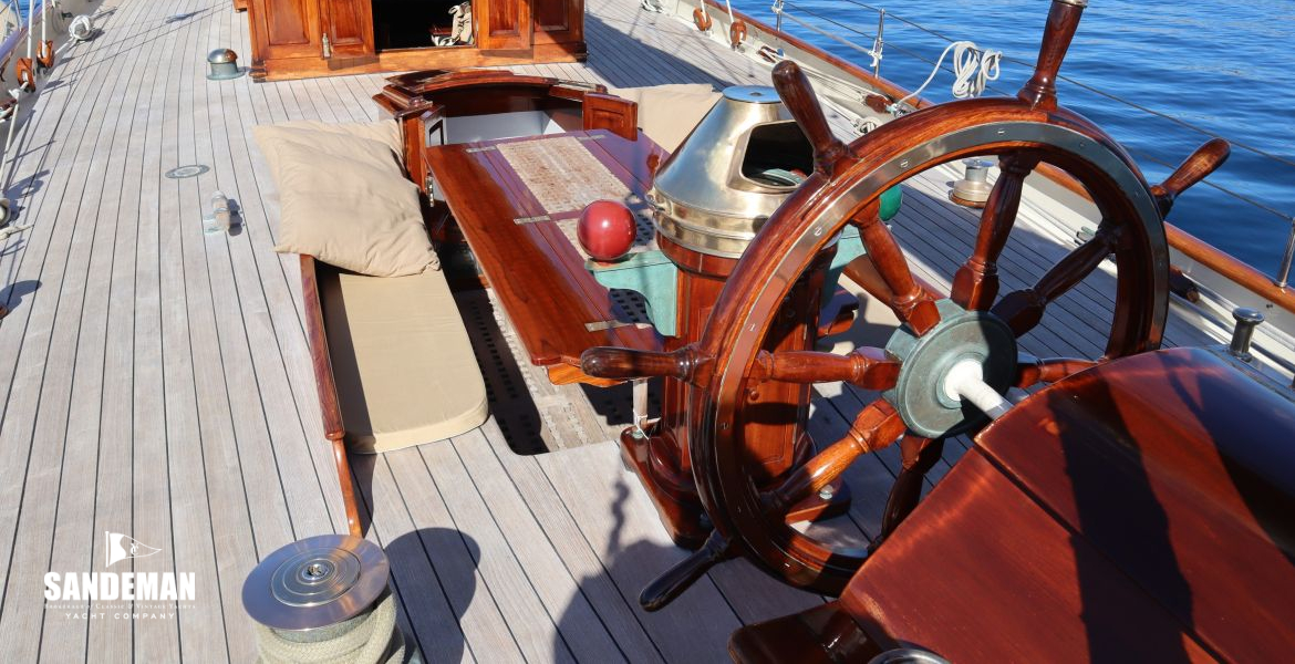 View forward over cockpit