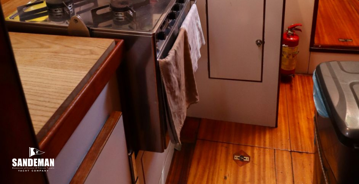 Galley view forward
