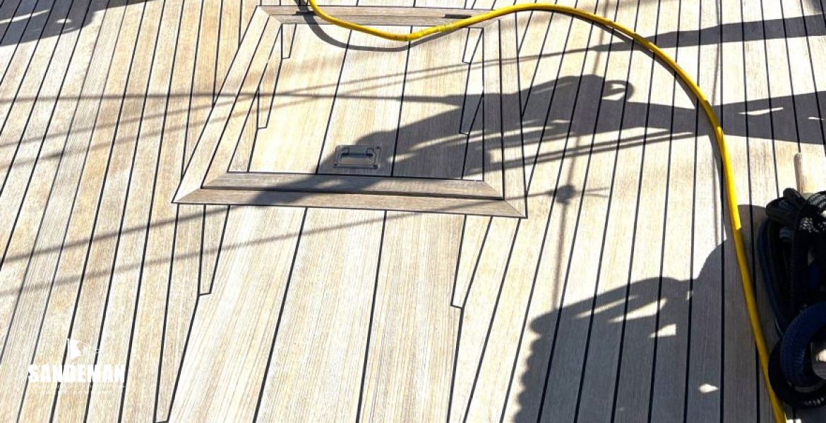 View forward from aft deck