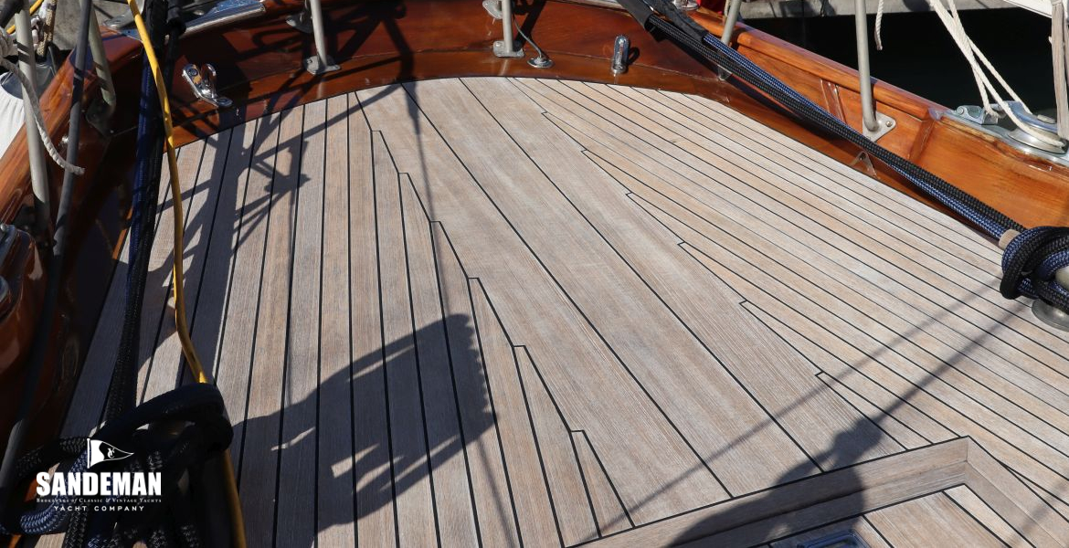 Aft deck view aft