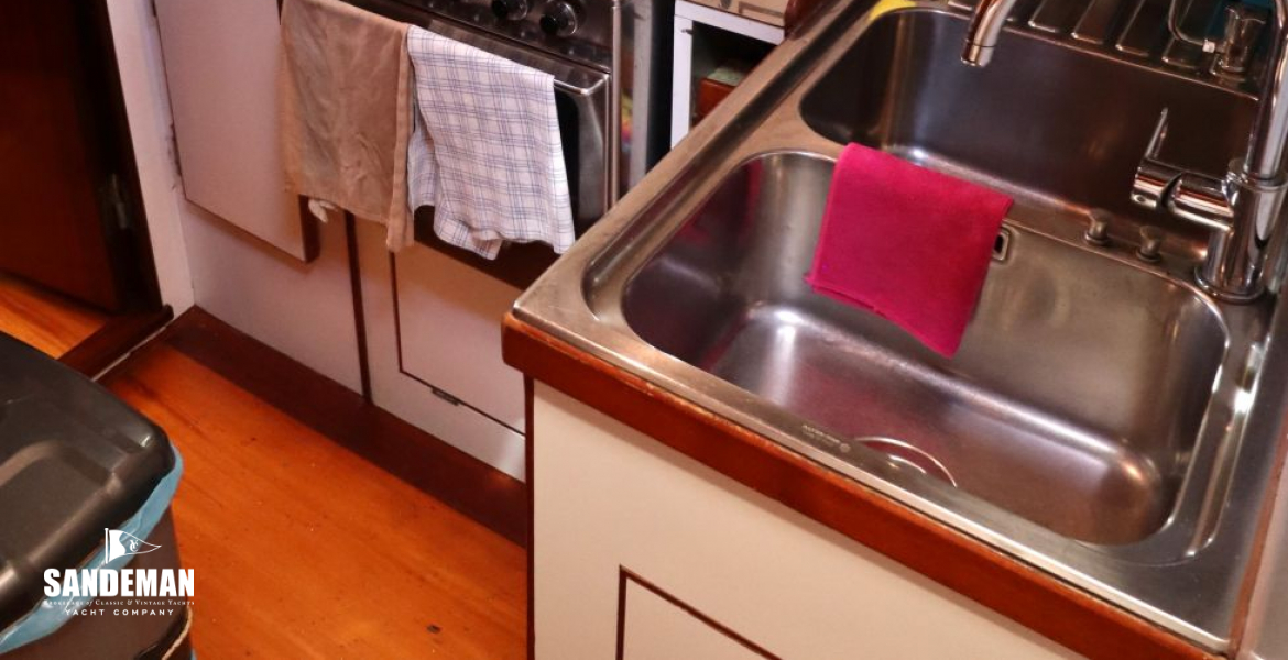 Galley view aft to port