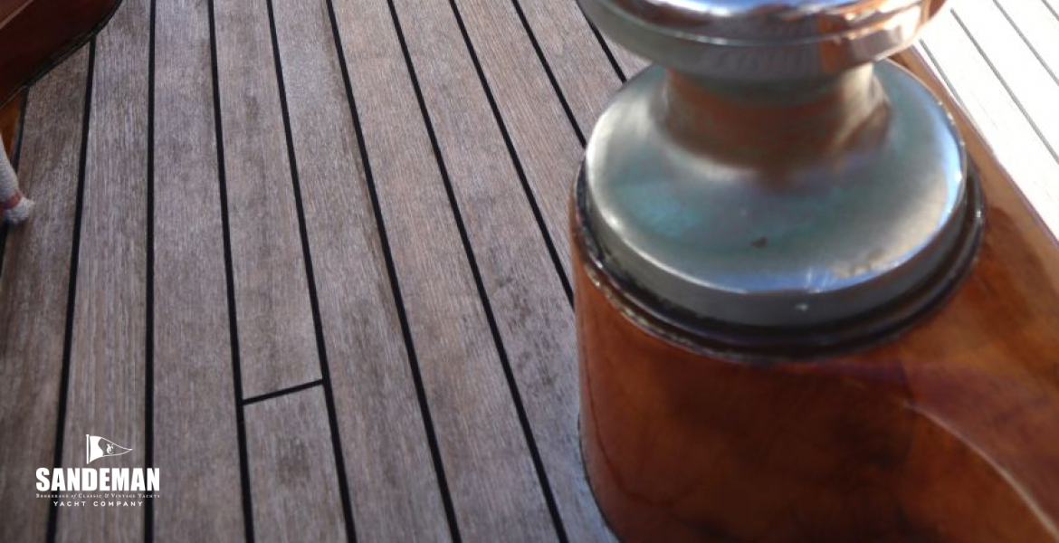 Port side deck view forward