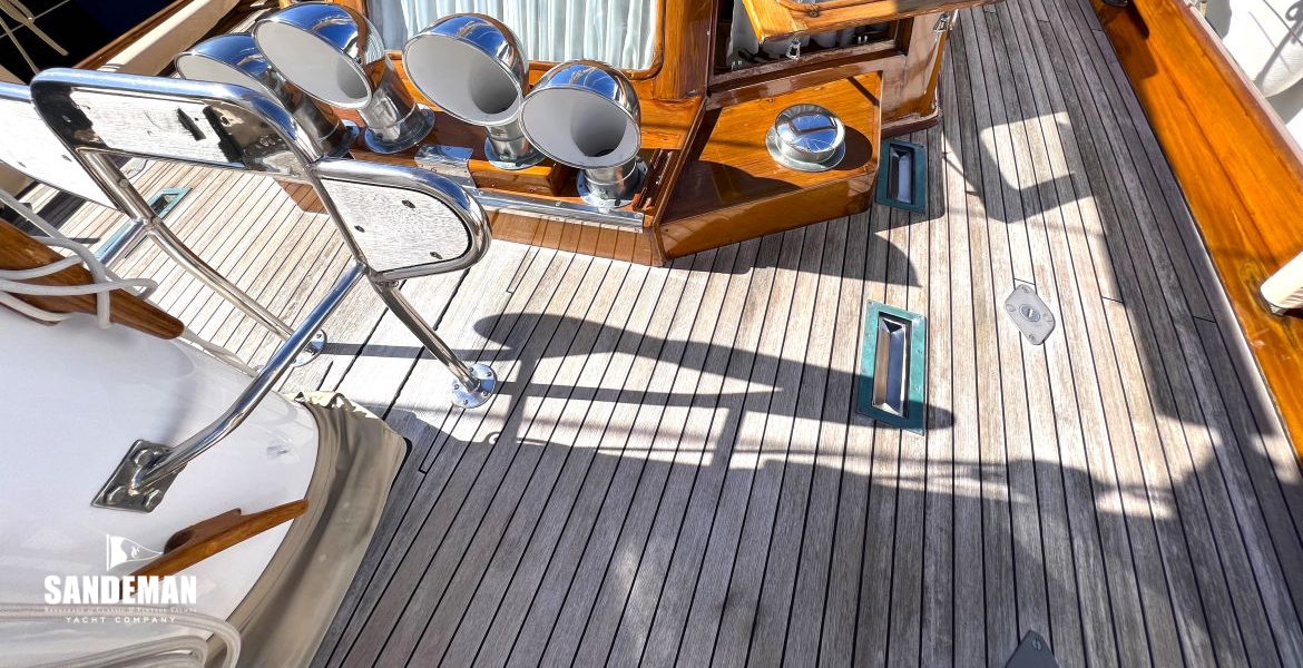 View aft from mast