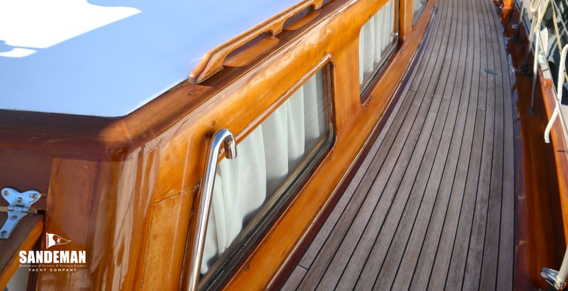 View aft over deckhouse starboard