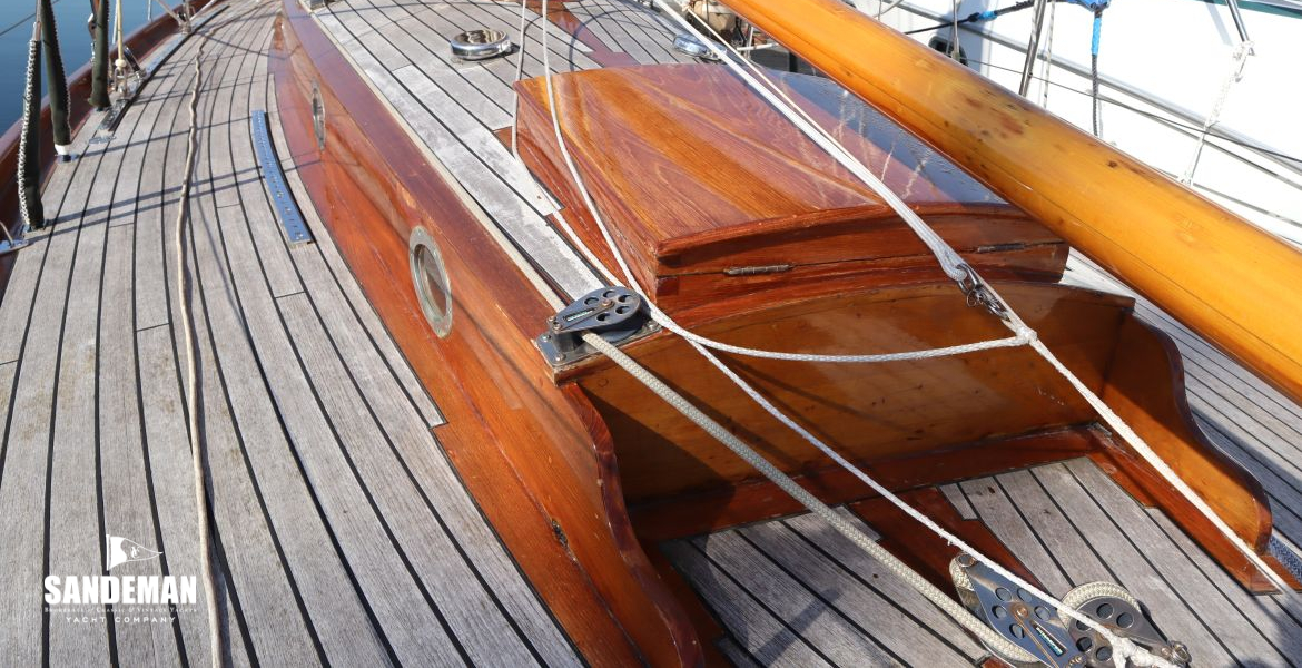 View aft to port