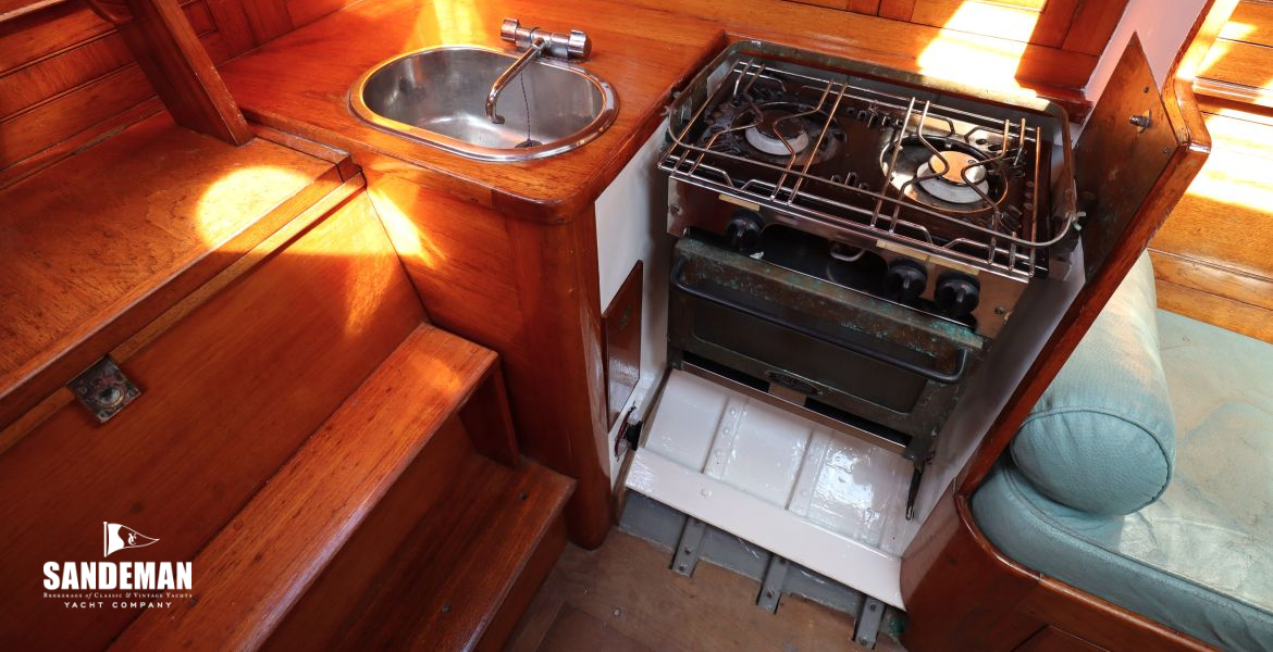 Galley view aft to port