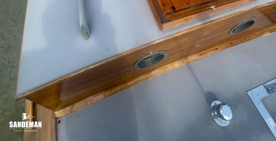 Aft deck view forward
