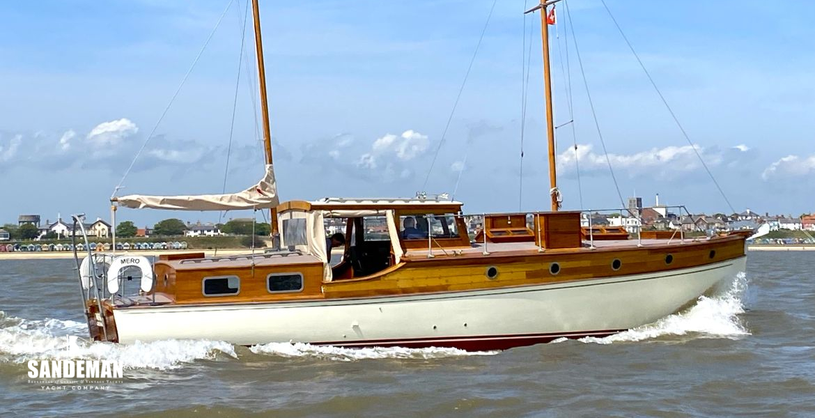 SILVERS/JOHN BAIN 36 FT 'SILVERETTE' TWIN SCREW MOTOR YACHT 1934/2017