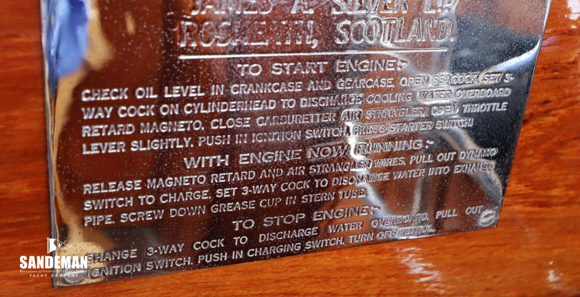 Provenance, incl. original Morris engine instructions